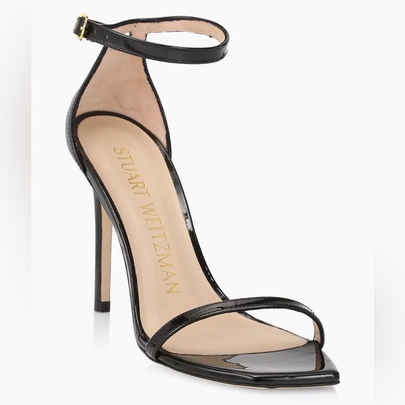 Stuart Weitzman Nudistcurve Ankle Strap Women’s Sandal 7 - Picture 1 of 13